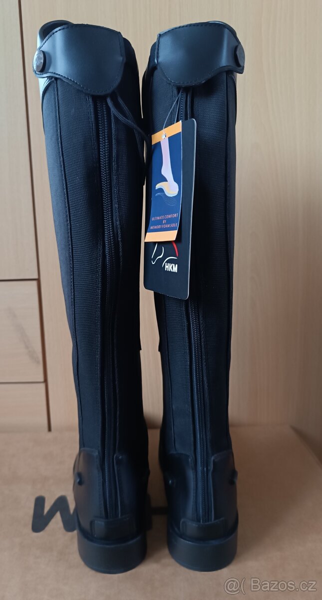 Jezdecké boty HKM vel. 38XL - 4
