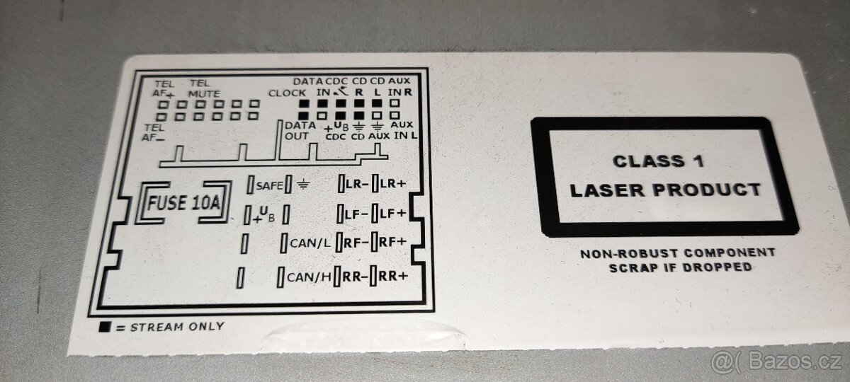 Originální autorádio SKODA Stream MP3 - 4