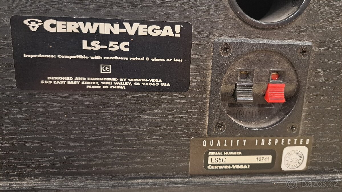 Cerwin Vega + Panasonic SA-HE75 - 4