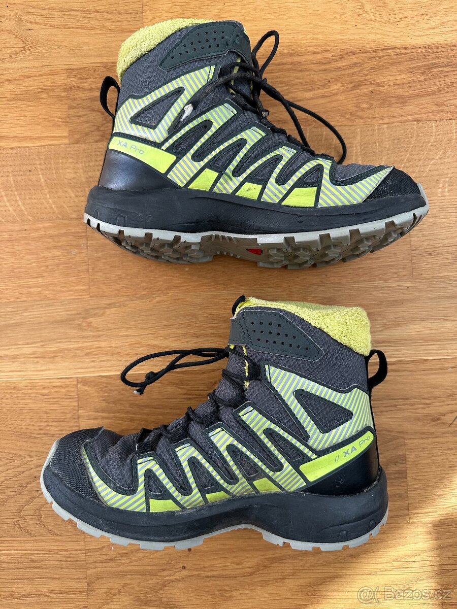 dětské zimní boty Salomon XA Pro Winter CS, vel.32 - 4