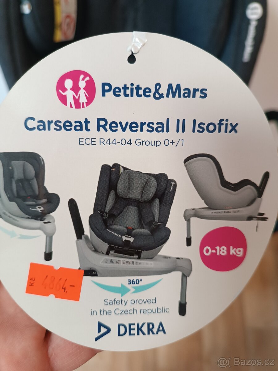Autosedačka Petite&Mars Reversal II Isofix - 4
