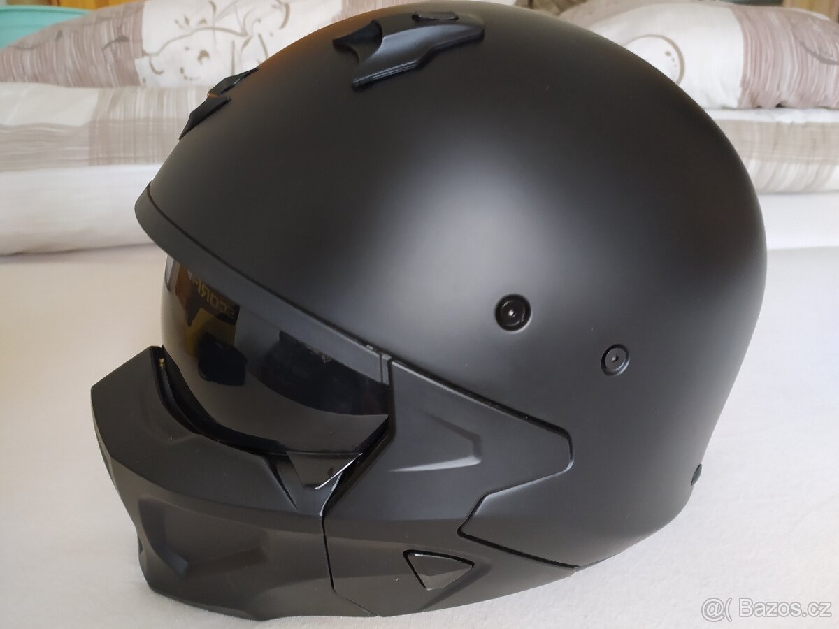 Přilba scorpion Covert-X Solid černá matná XL - 4