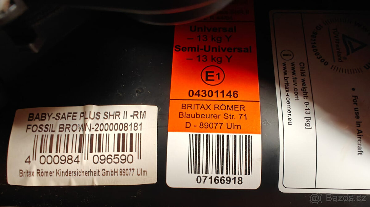 Britax Römer B-Motion 4 - trojkombinace - 4