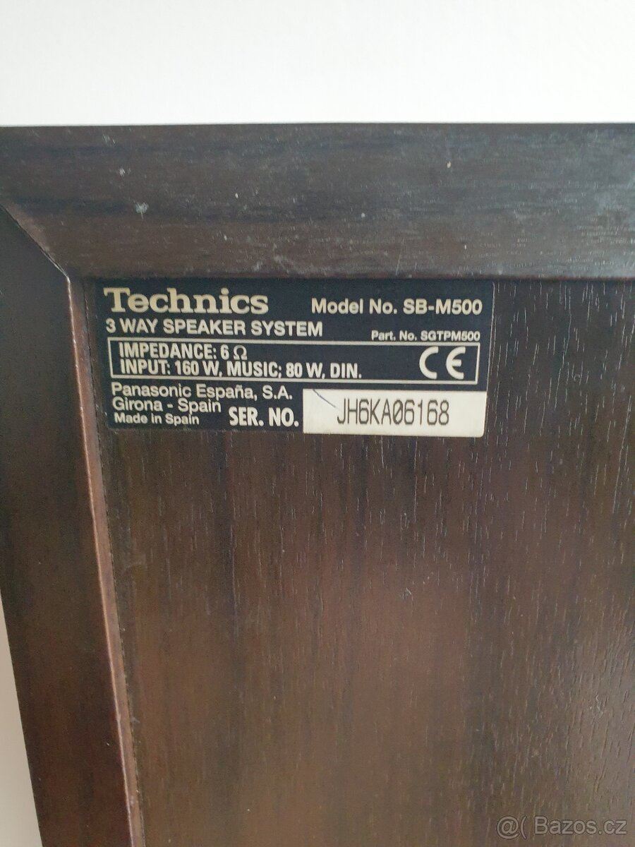 HI-FI sestava TECHNICS včetně reproduktorů - 4