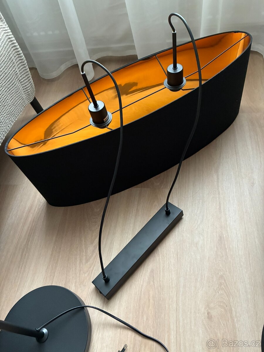 Sada svítidel - 3x lustr, lampa - 4