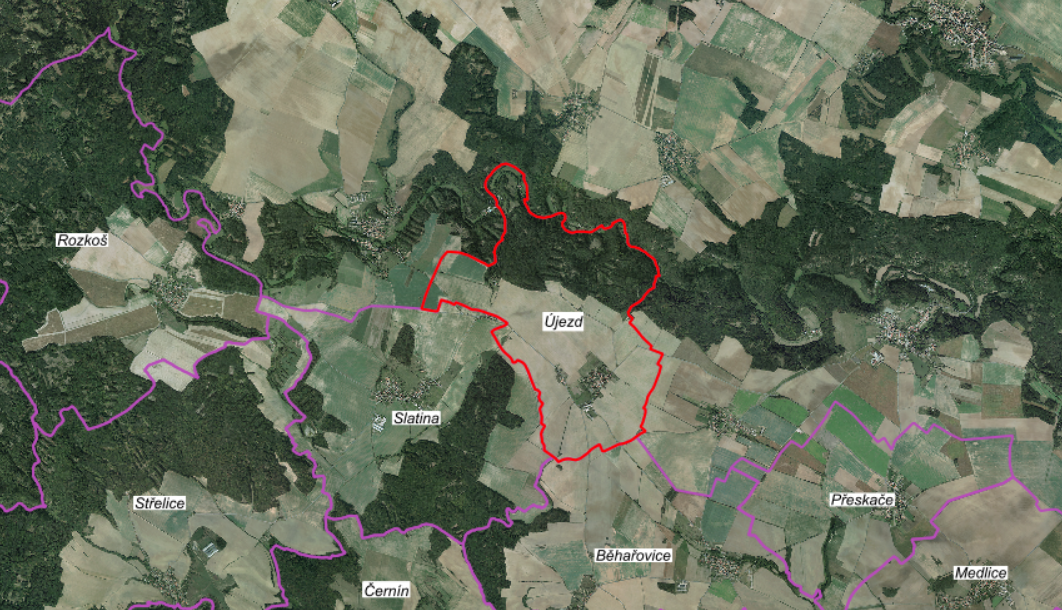 Prodej stavebního pozemku (966 m2) v k.ú. Újezd nad Rokytnou - 4