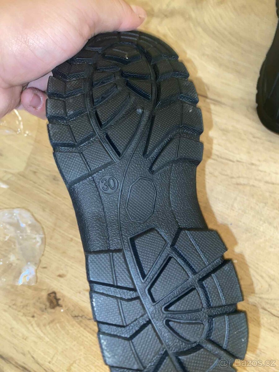 Nové dětské zimní boty vel. 30, zn. Jackshibo - 4