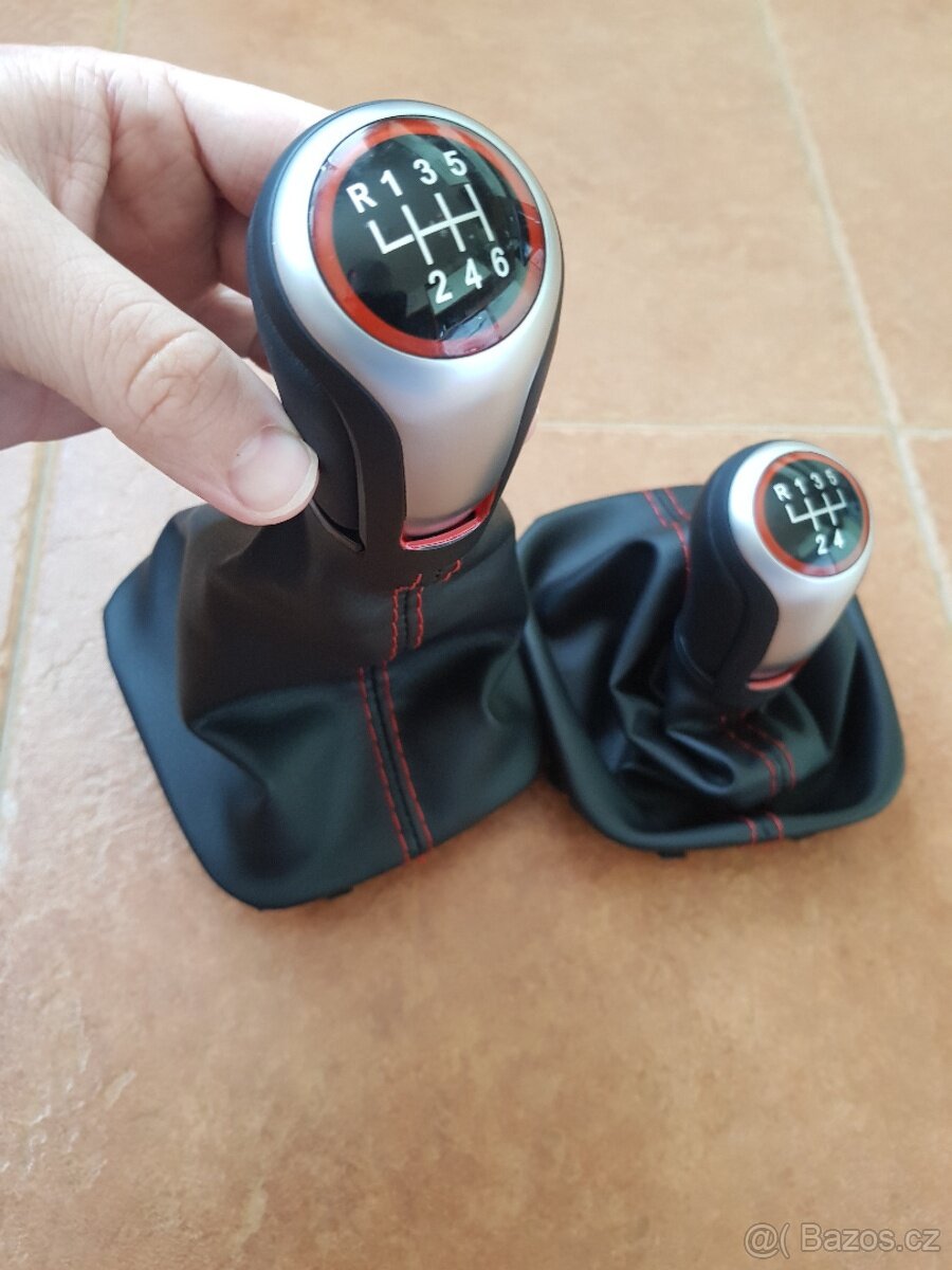 Kožena radiaca paka VW GTD s červenou niťou - 4