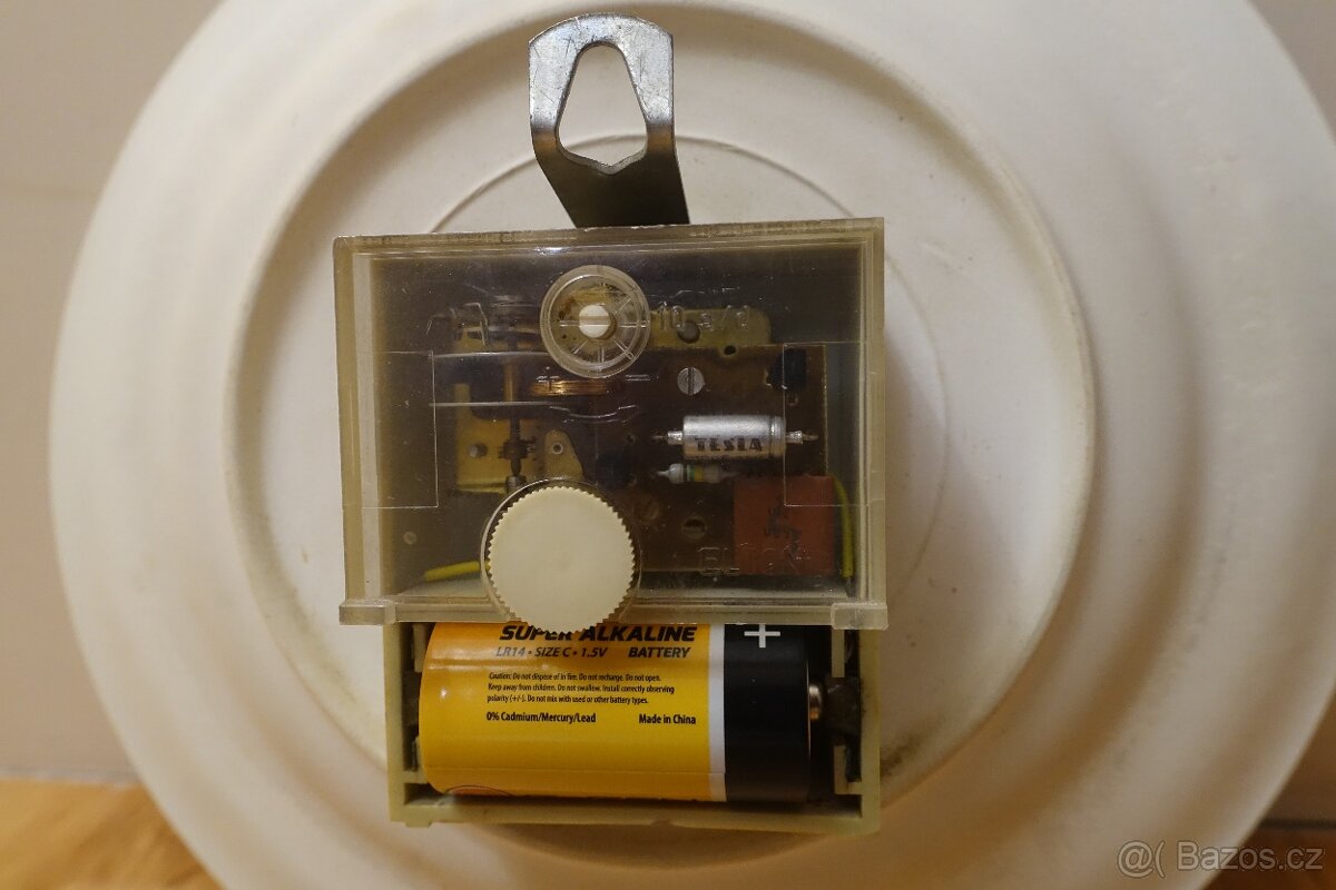 Nástěnné hodiny - PRIM ELECTRIC - Květinový vzor - 4