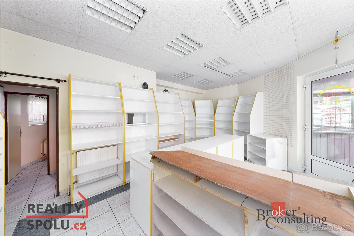 Pronájem, komerční/obchodní prostory, 58 m2, Dr. E. Beneše 8 - 4