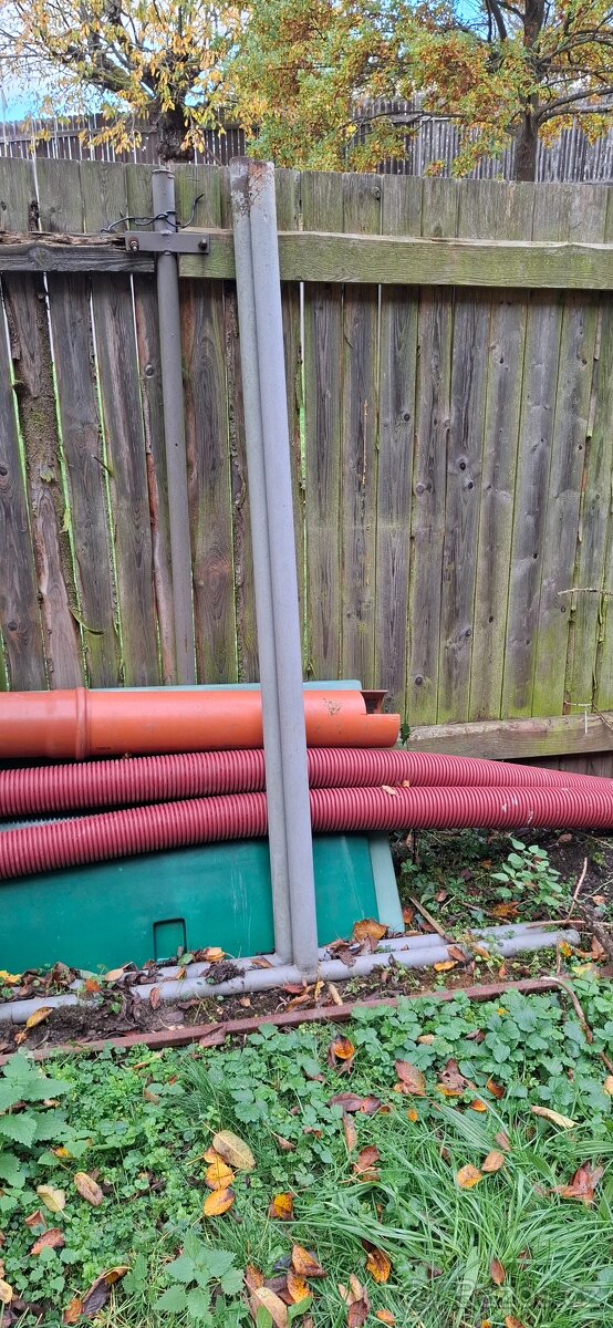 Trubka Plotový sloupek Sušák na prádlo - 4