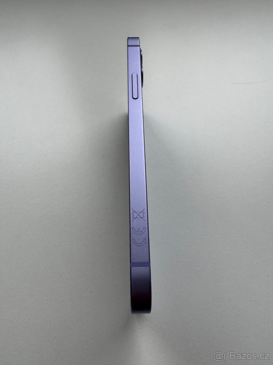 iPhone 12, 128 GB, fialová barva, TOP stav - 4