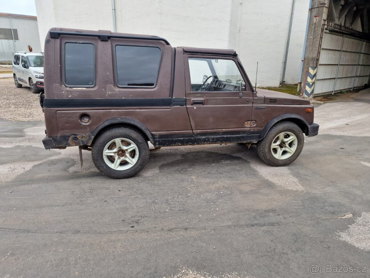 SUZUKI SAMURAI LONG 1.3i LPG STK PLATNÁ redukce, uzávěrka, - 4