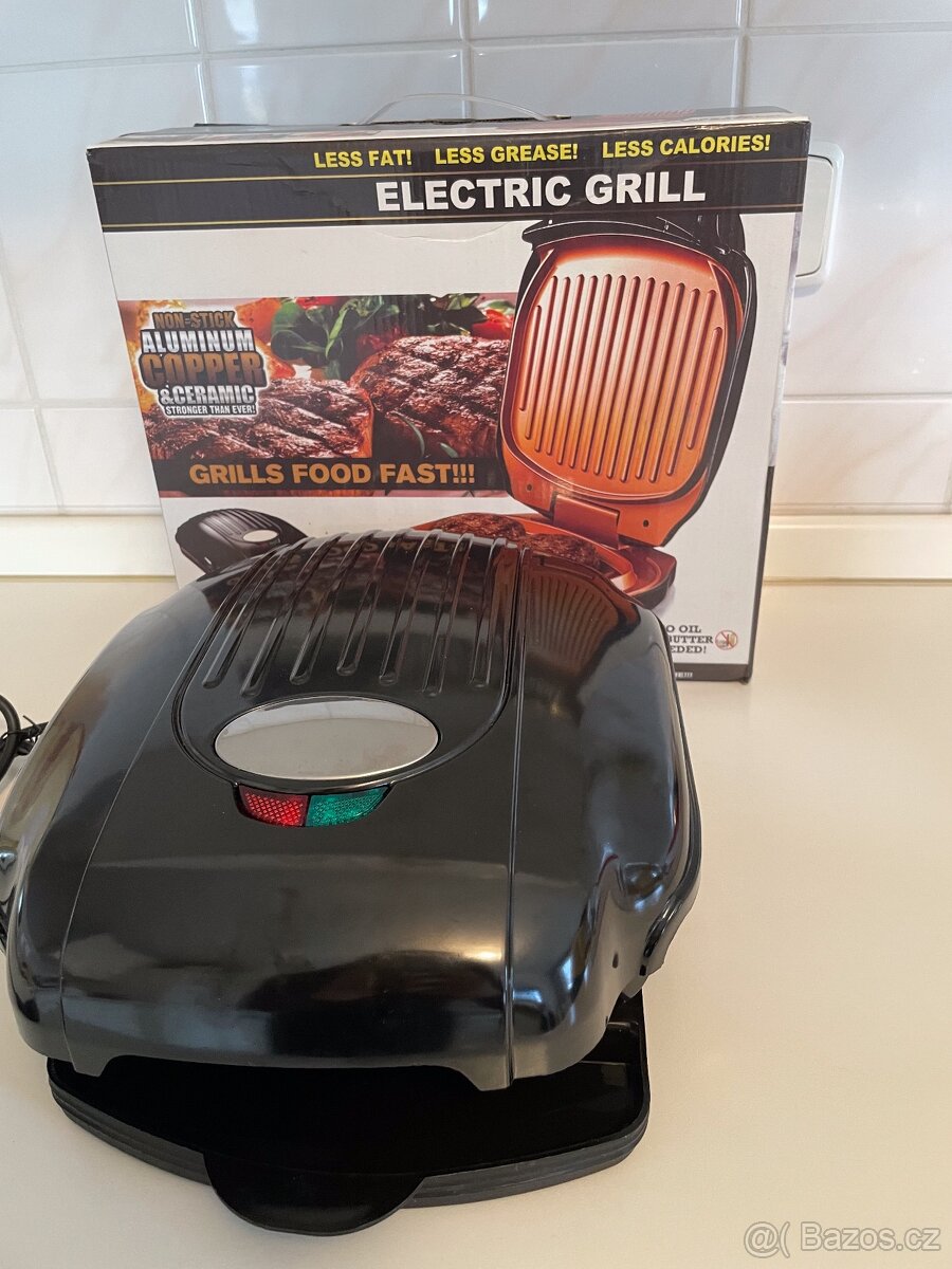 Prodám elektrický gril. Nový - 4