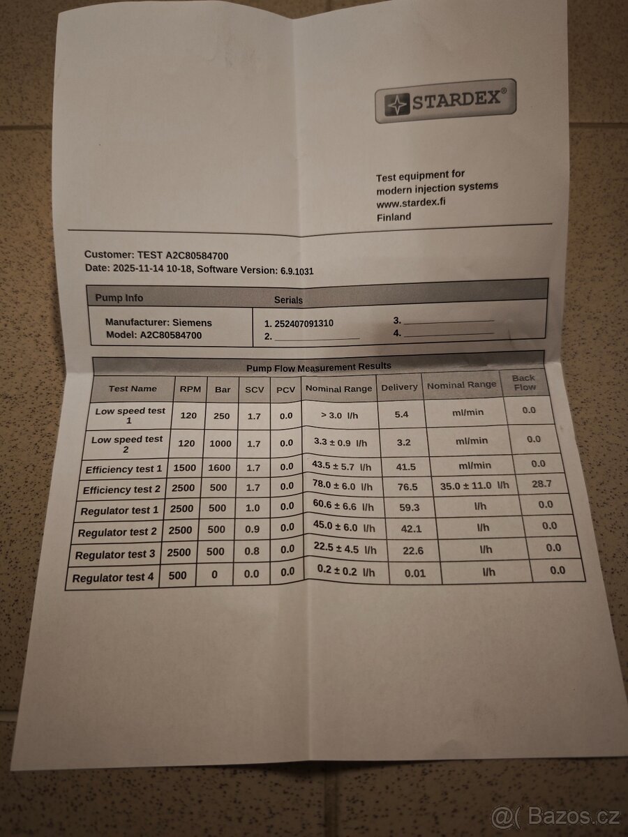 Vstřikovací čerpadlo Renault Master - 4