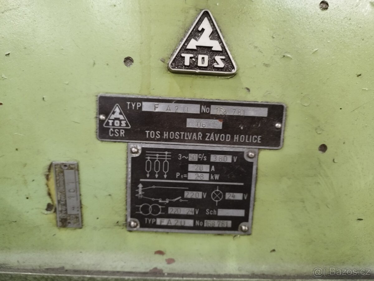 FA2u fréza drážkovací - 4