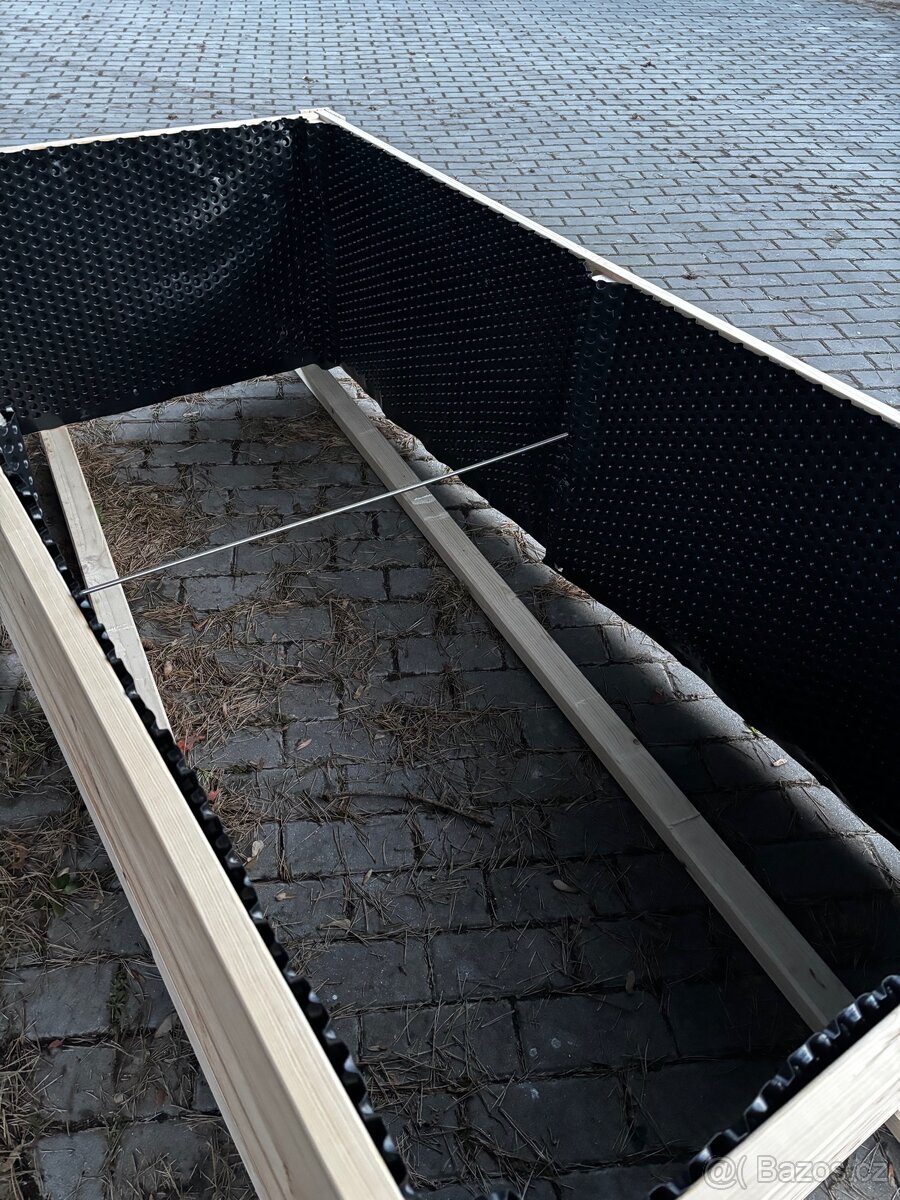 Vyvýšený záhon 200x100x58cm - 4