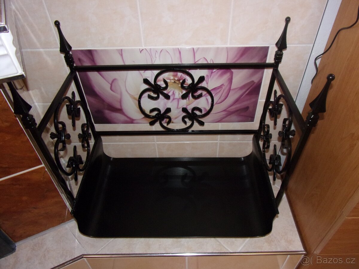 kovaný koš na dřevo - 4