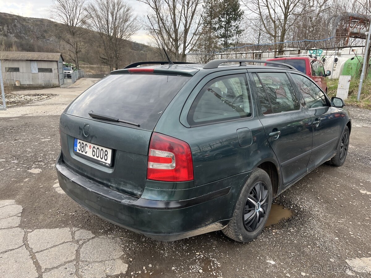 octavia 2 kombi tdi klima temp - 4