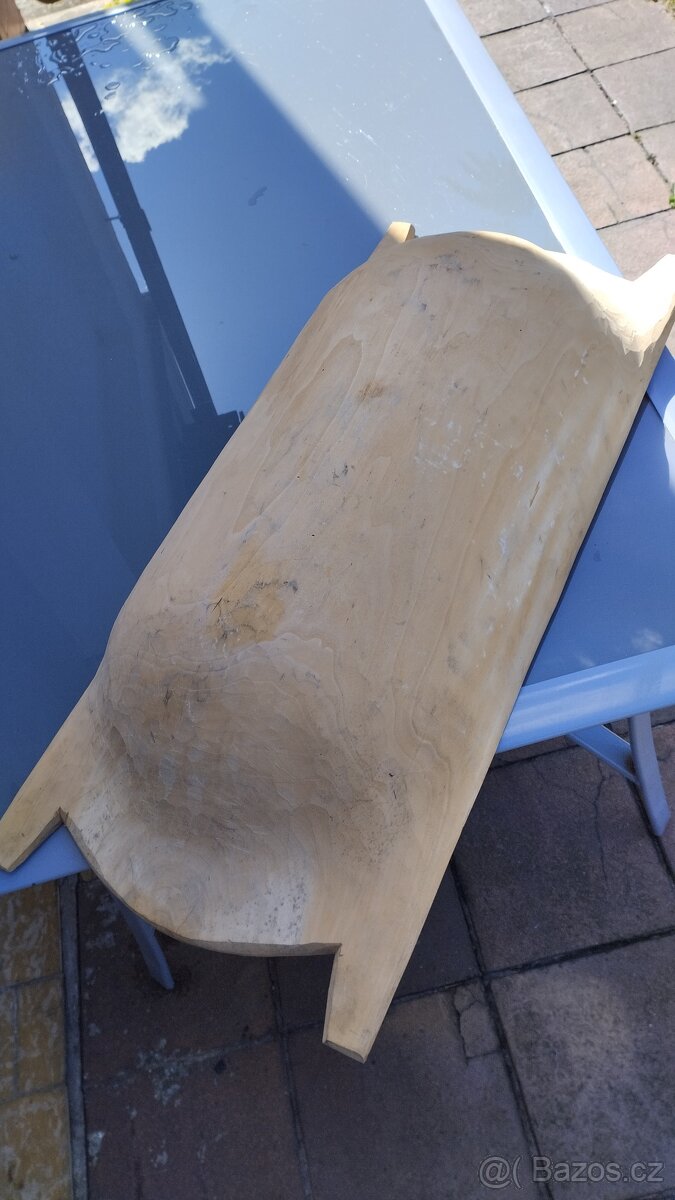 Staré ručně dlabané necky - 4