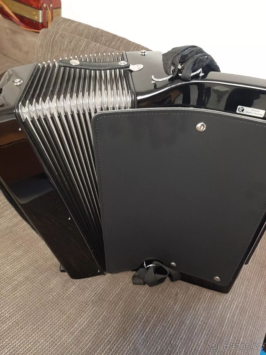 Akordeon Hohner Atlantic IV 120 (téměř nový) - s pevným kufr - 4