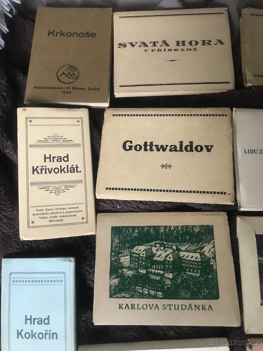 27ks velmi stará leporela města památky - 4