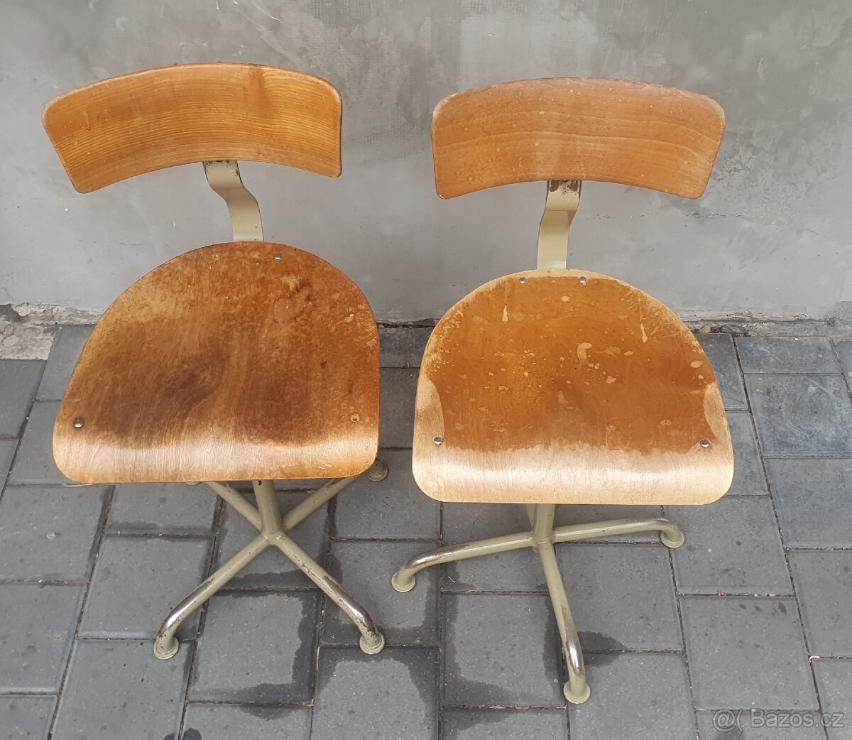 Industriální židle 4ks - 4