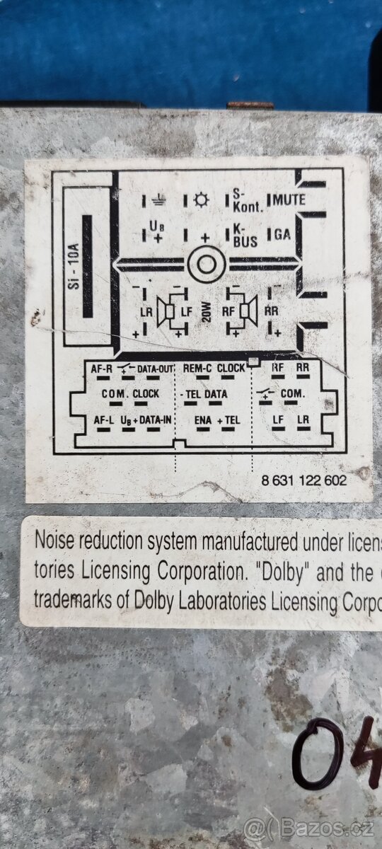 Originální autorádio SEAT Scala - 4