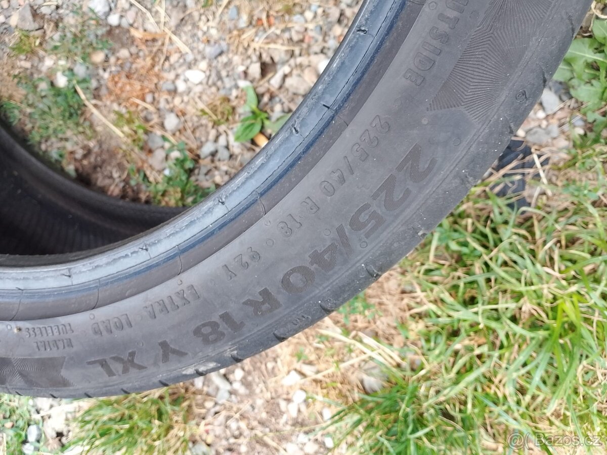 225/40/18 92y Continental - letní pneu 2ks - 4