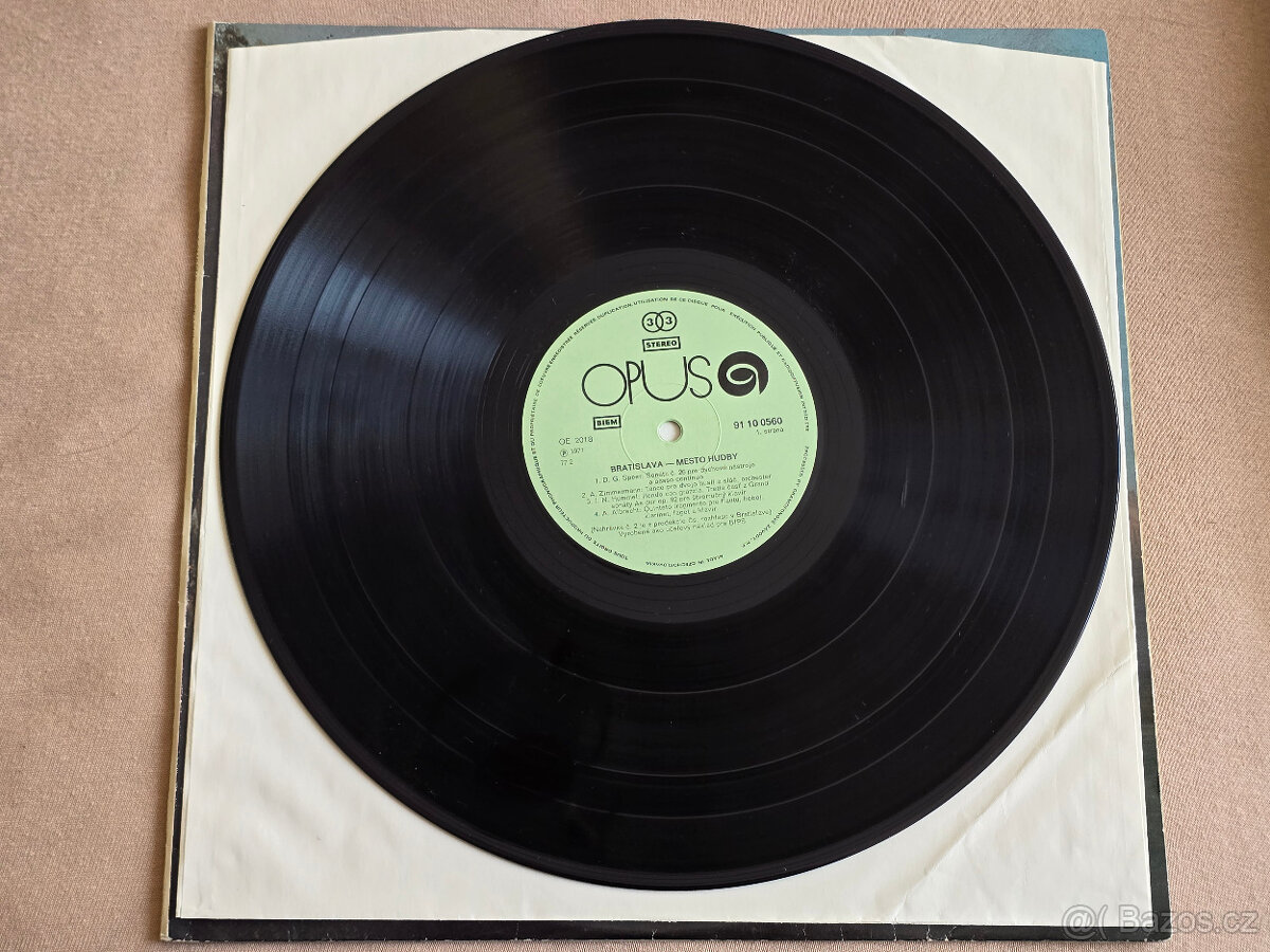 LP BRATISLAVA - MESTO HUDBY (Opus 1977) - 4
