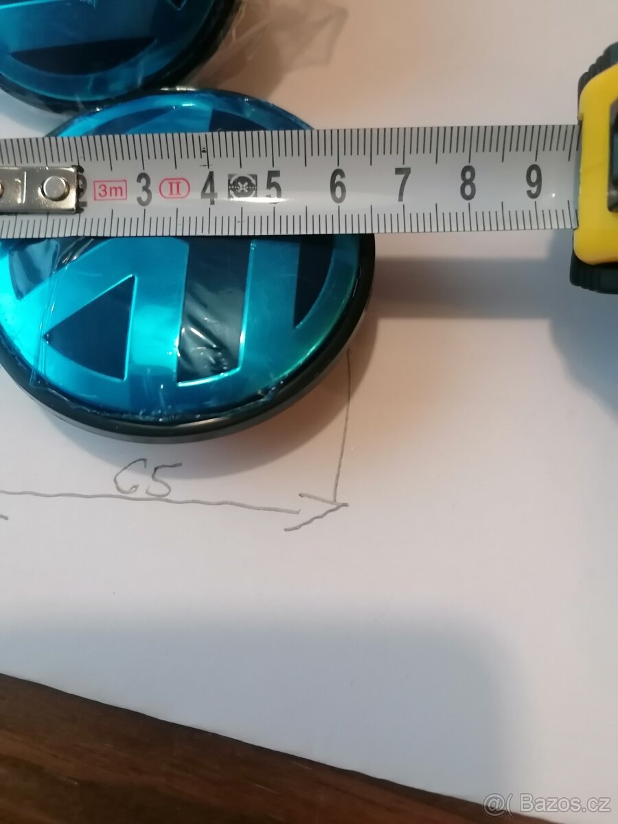 Středové krytky kola Volkswagen 65 - 4