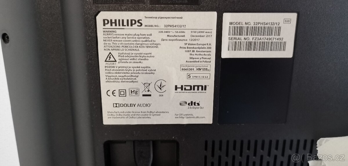 Televize Philips 32PHS5505, černá - 4