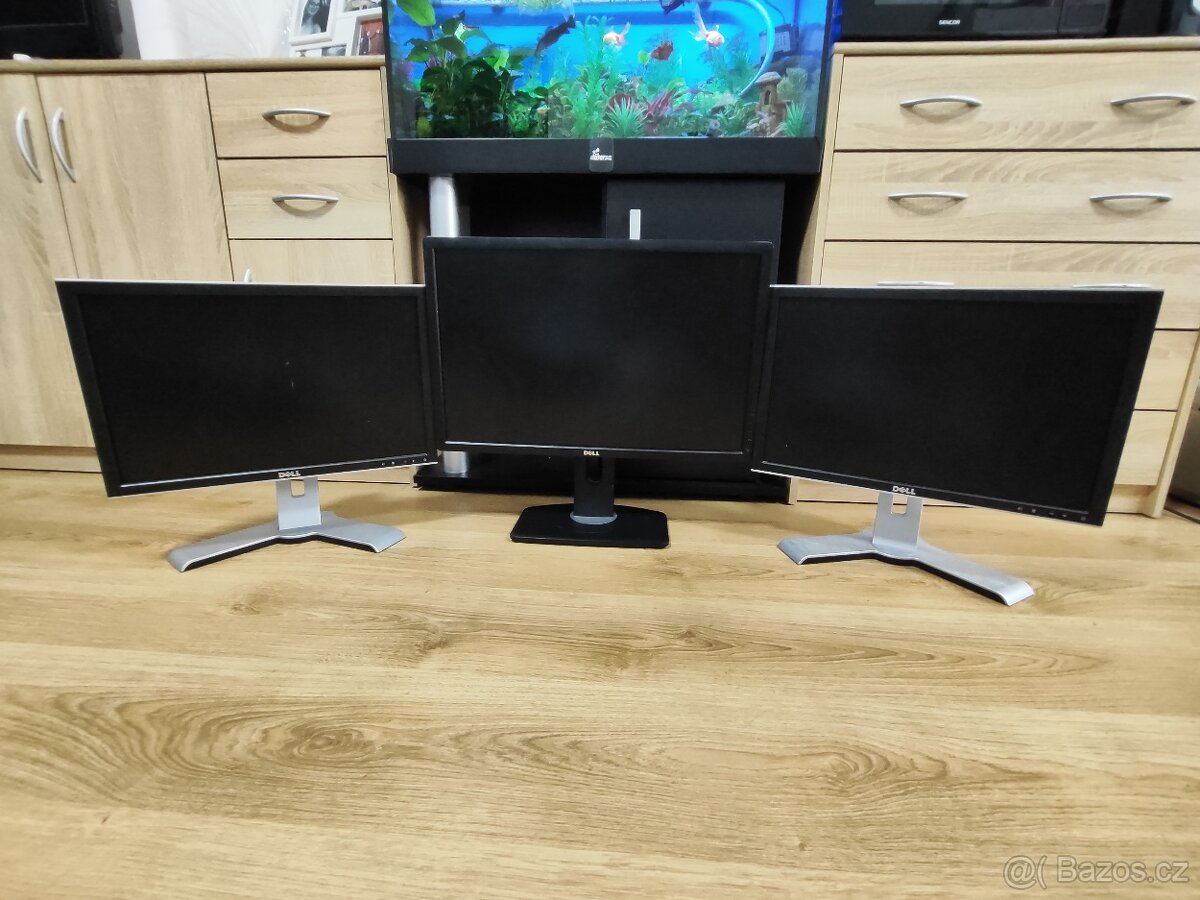 Funkční DELL monitory až 24" USB,DP,DVI a VGA - 4