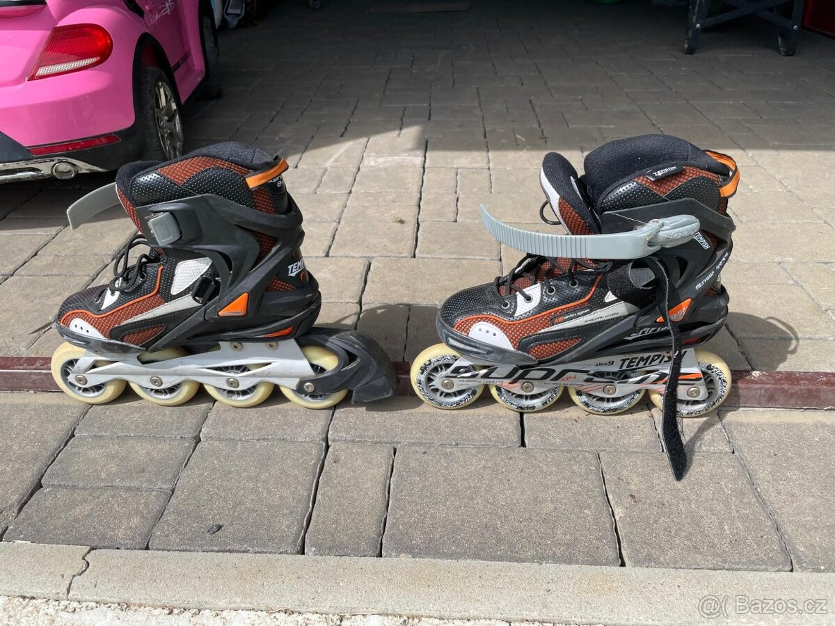 In-line, inline brusle TEMPISH SUPREME vel. 40 téměř nepouž. - 4