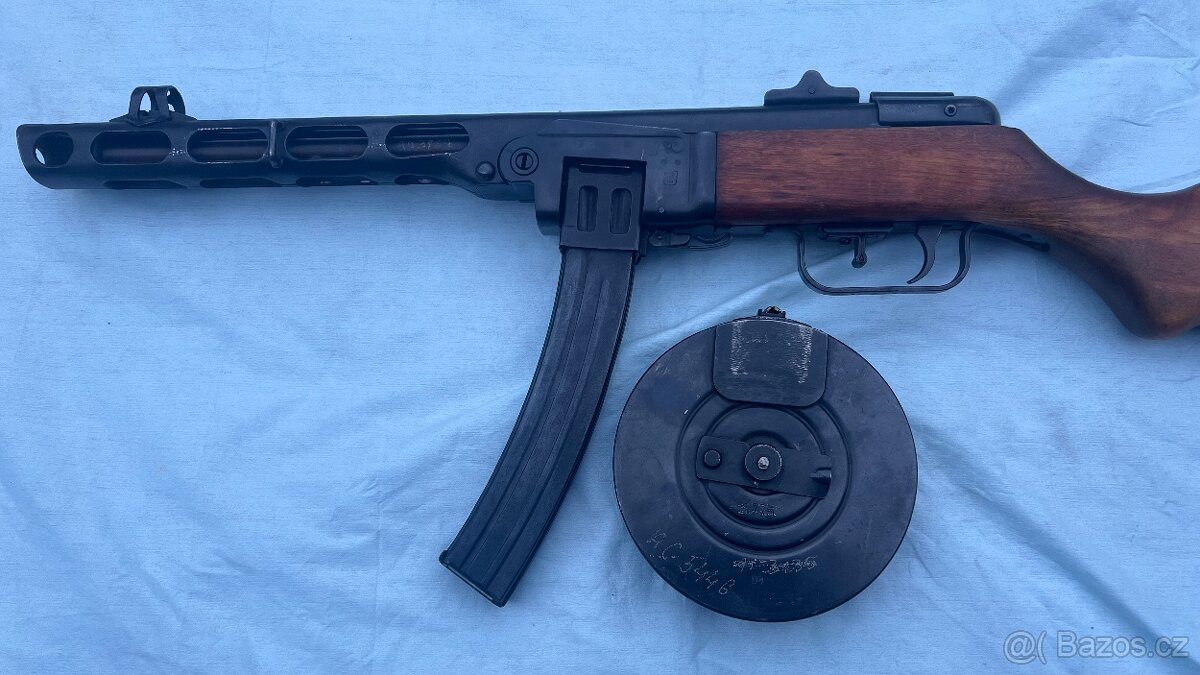 Samonabíjecí puška PPŠ 41 (Špagin) 7,62x25 PAPAŠA - 4