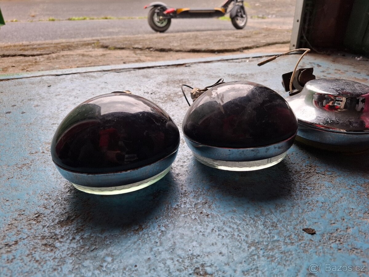 Škoda 1000 MB,100, Tatra apod. přídavná světla - 4