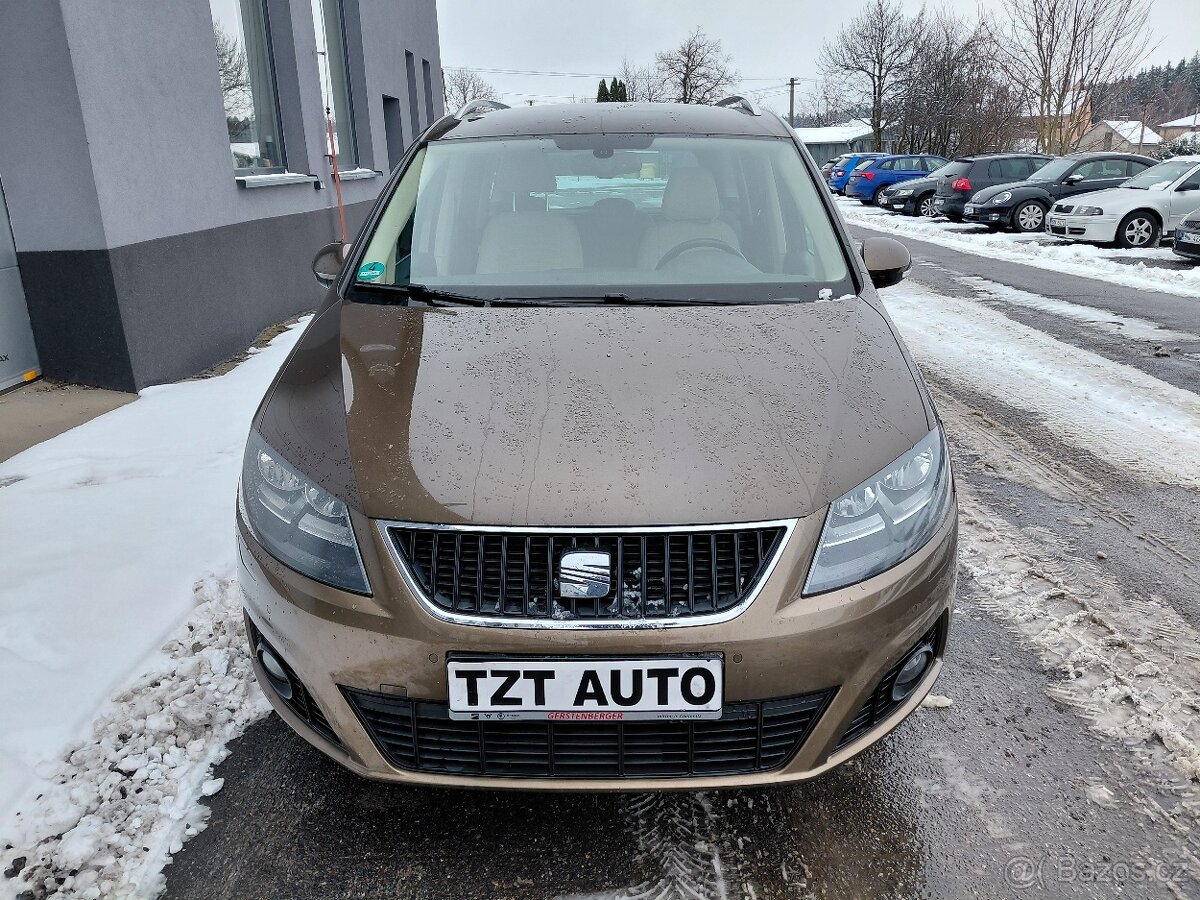 ALHAMBRA 2.0TDi 4x4, r.13, TAŽNÉ+ WEBASTO, DOLOŽENÝ SERVIS - 4
