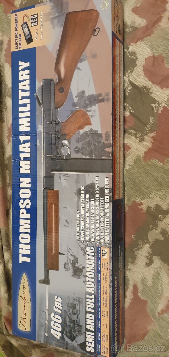 Prodám Thompson M1A1 na airsoft - 4