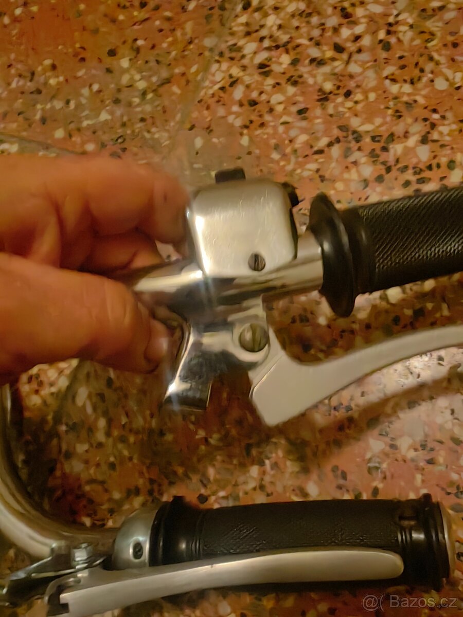 Jawa perak řídítka - 4