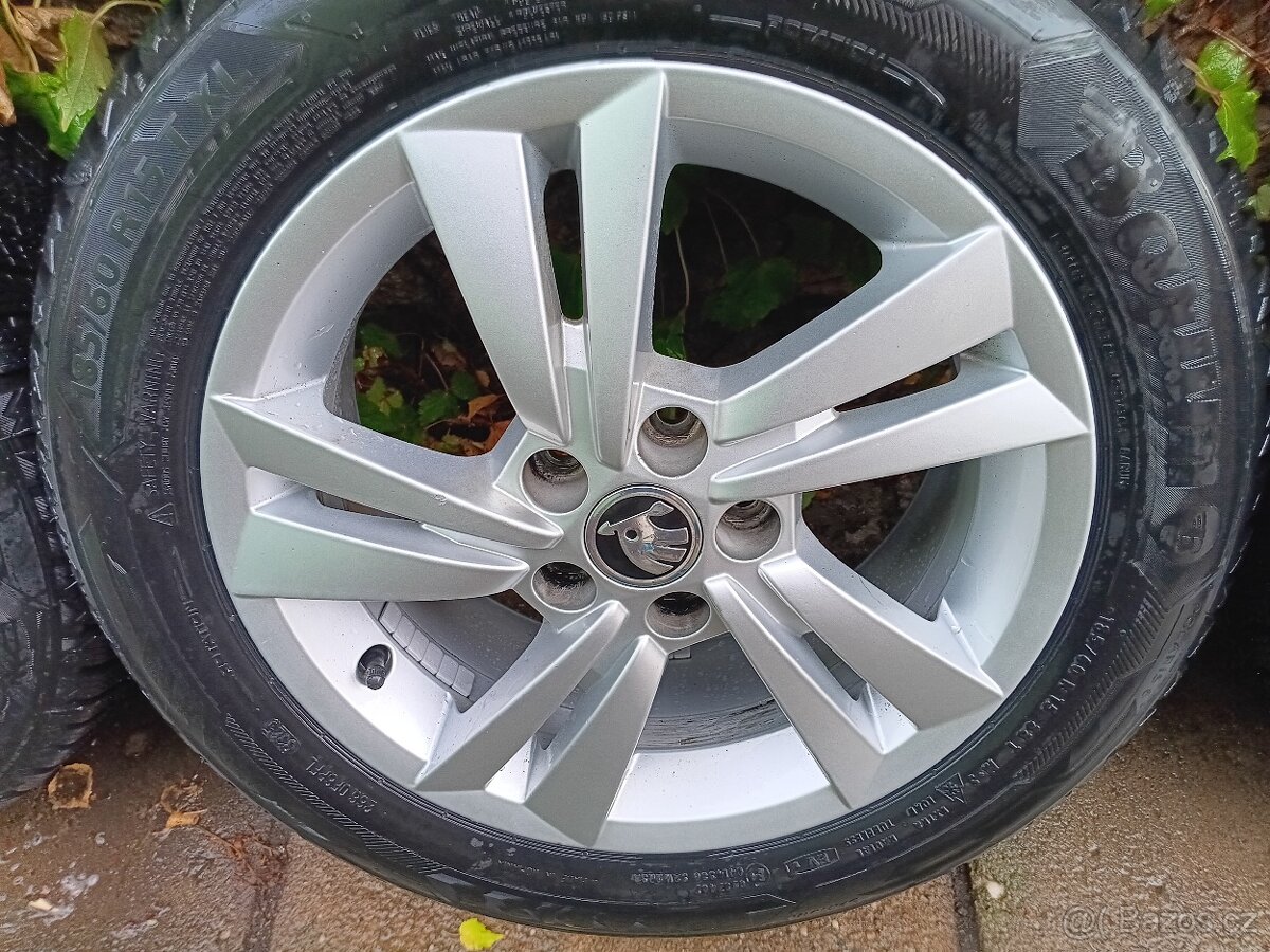 ALU kola zimní 185/60 R15 na ŠKODA Fabia3, Rapid - 4