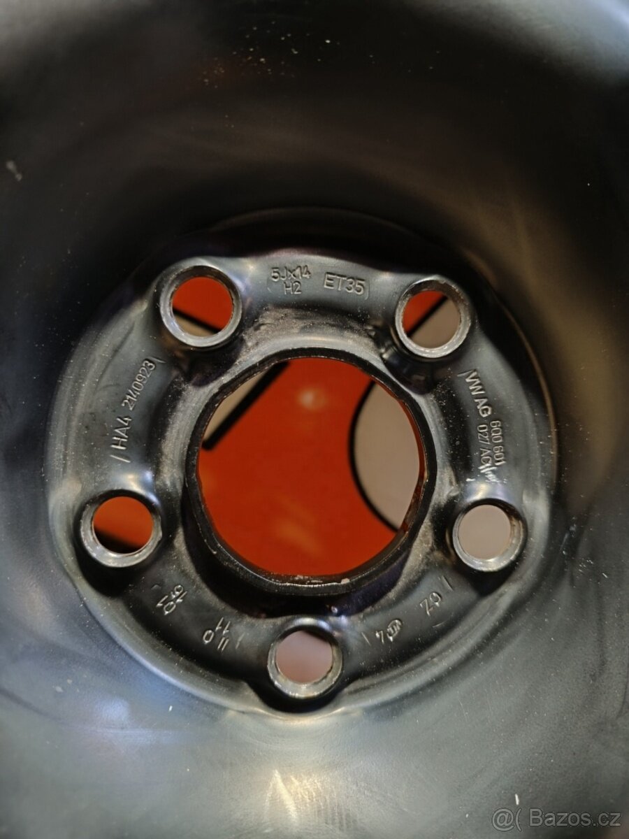 Zimní kola na Škoda Roomster 5x100 ET35 175/70 R14 - 4