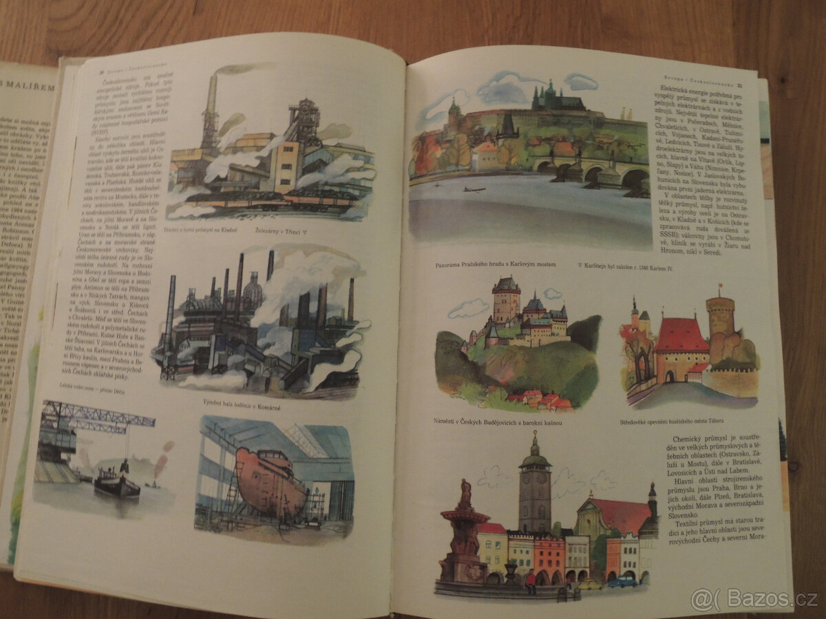 S malířem kolem světa malovaná encyklopedie děti - 4