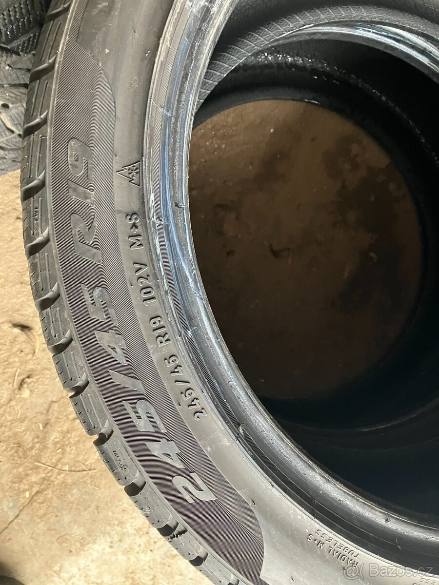 2ks zimní PIRELLI SOTTOZERO 245/45R19 - 4