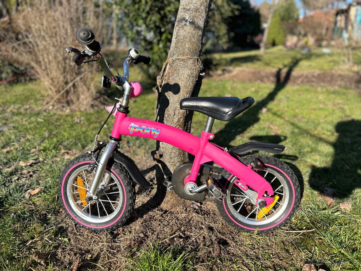 ROYALBABY Pony 2v1 Dětské odrážedlo a kolo 12" - 4