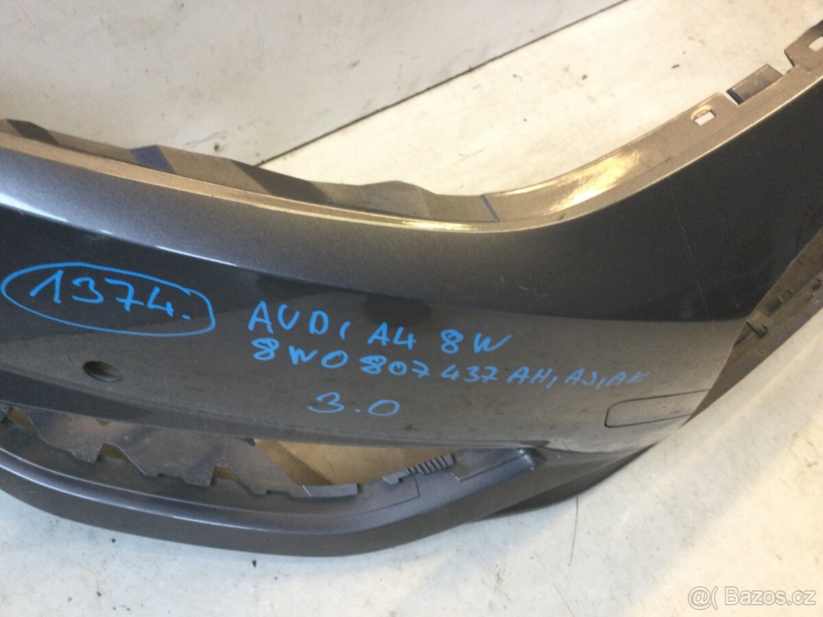 Přední nárazník Audi A4 8W - 4