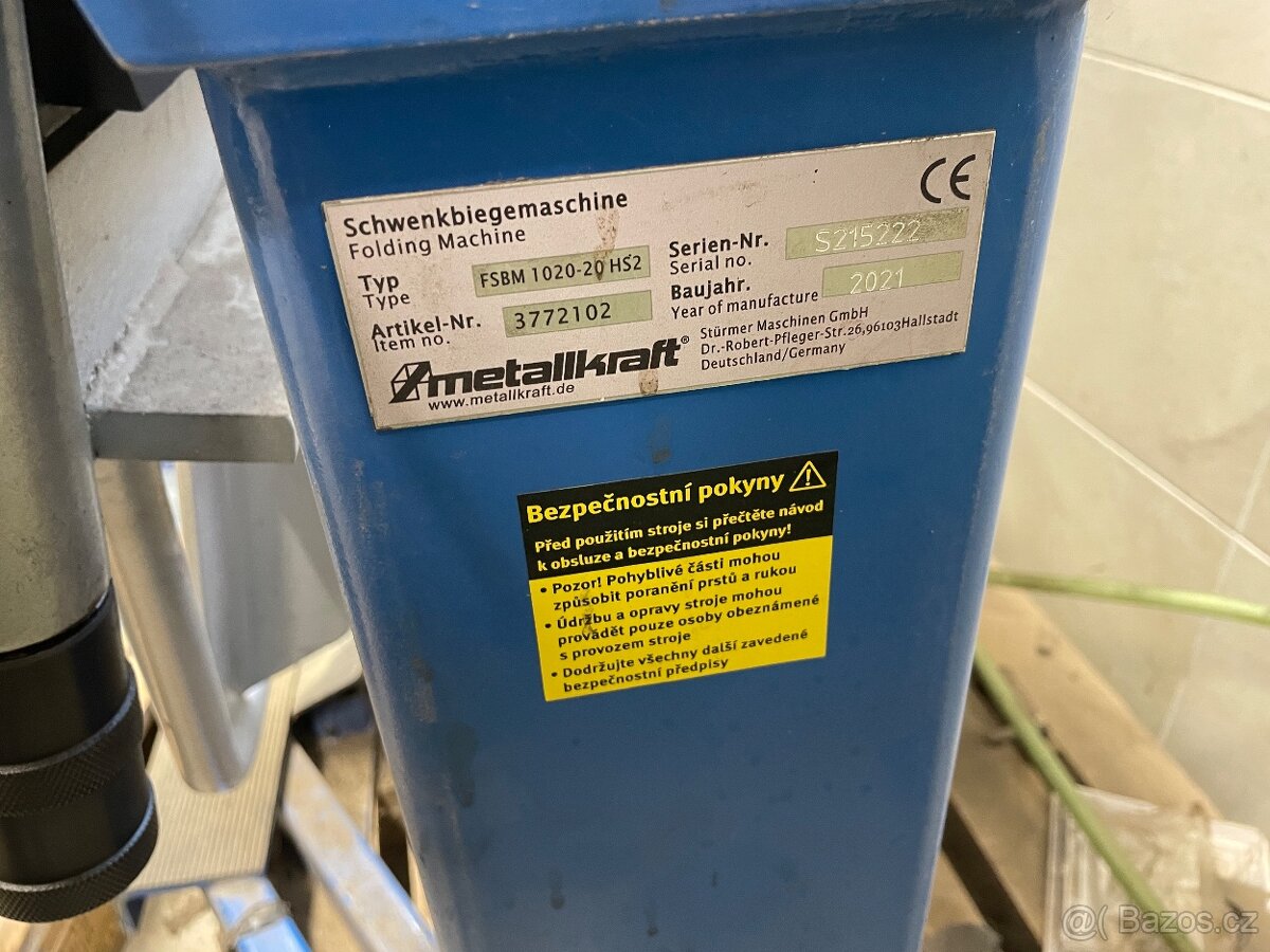 Segmentová ohýbačka - 4