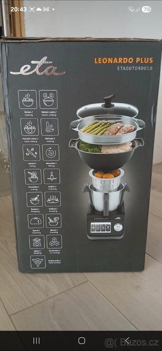 Eta Leonardo plus - kuchyňský robot - 4