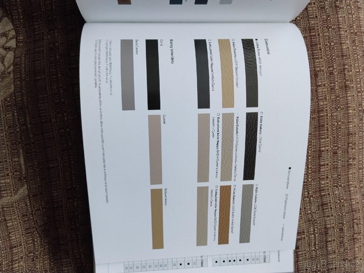 Katalog BMW řada 7 F01 - 4