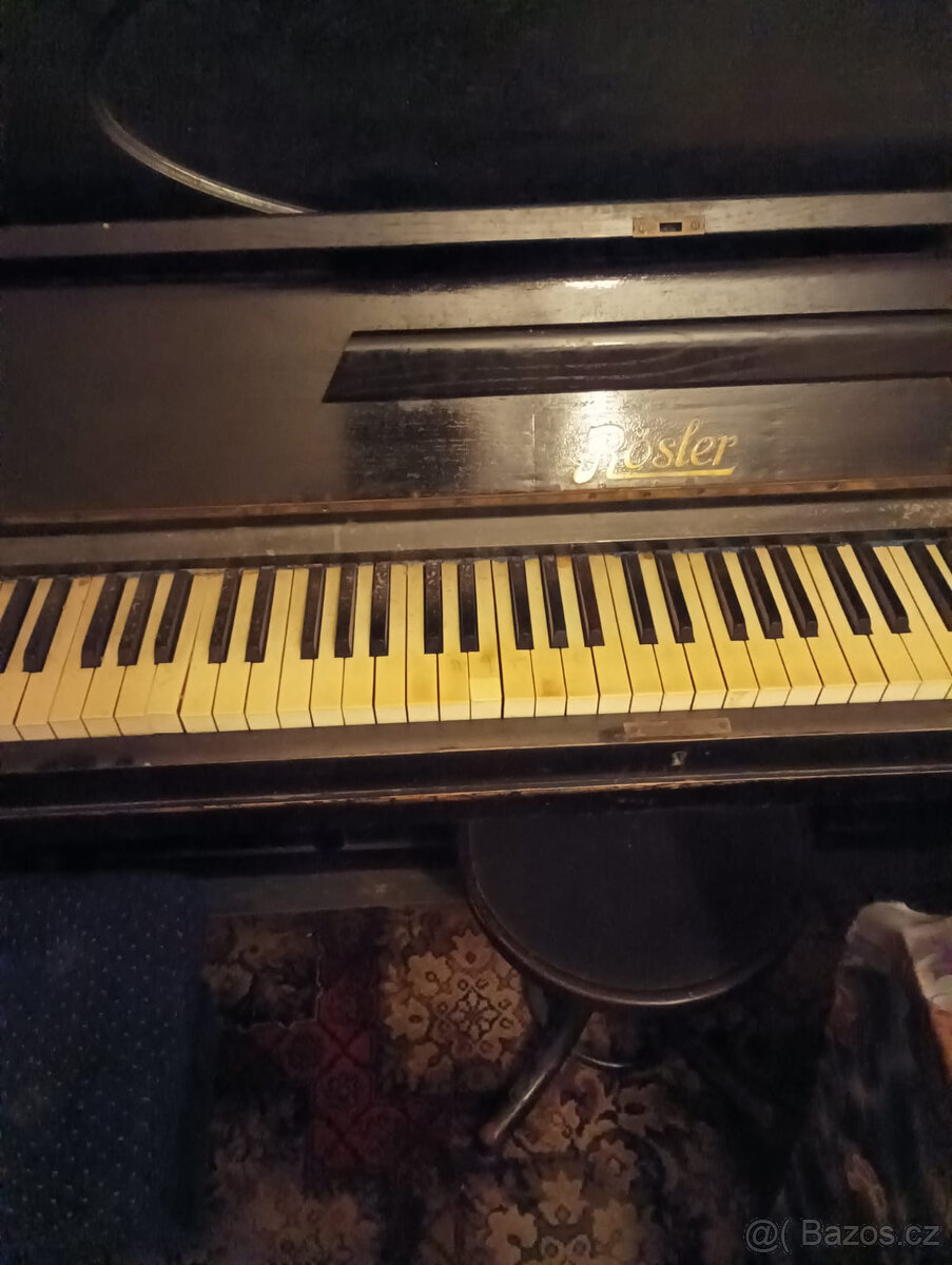 Pianino Rösler – za odvoz (Poděbrady) - 4