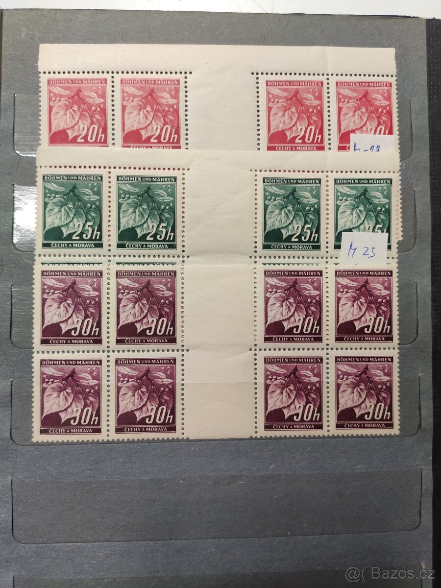 Známky ČECHY A MORAVA - 4